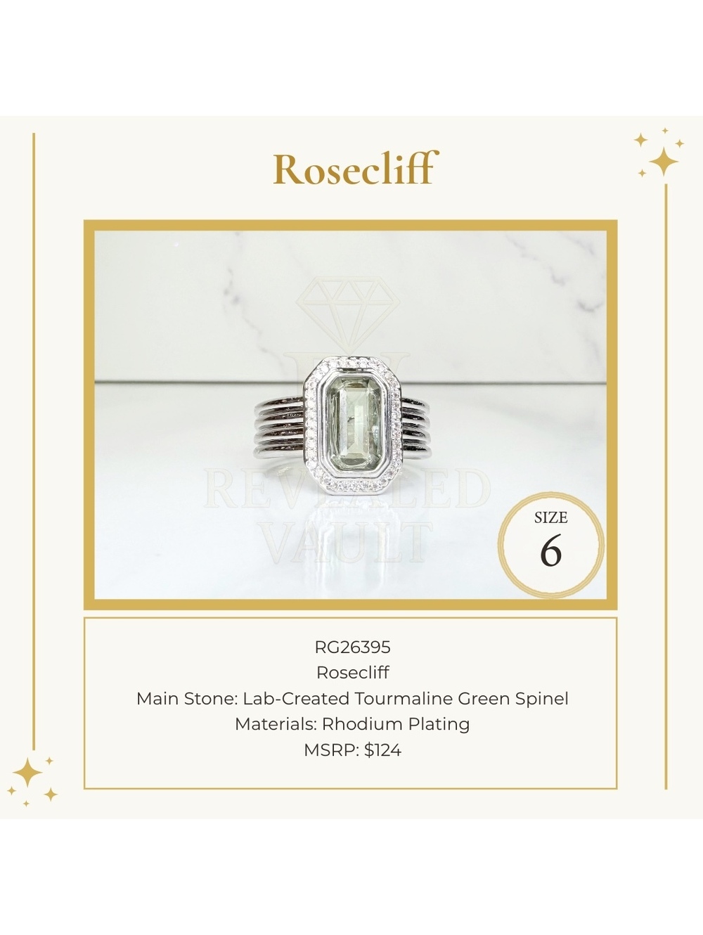 Rosecliff - Size 6 - OG